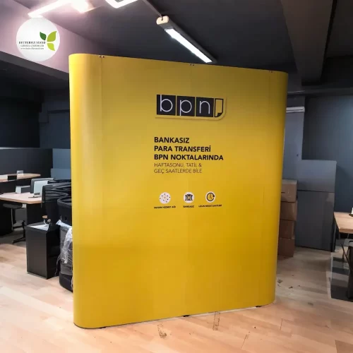 3x2 Örümcek Stand Baskı Değişimi