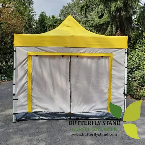 Kamp Çadırı 3x3 05 Gazebo Çadır 40'lık Mekanizmalı
