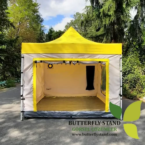 Kamp Çadırı 3x3 05 Gazebo Çadır 30'luk Mekanizmalı